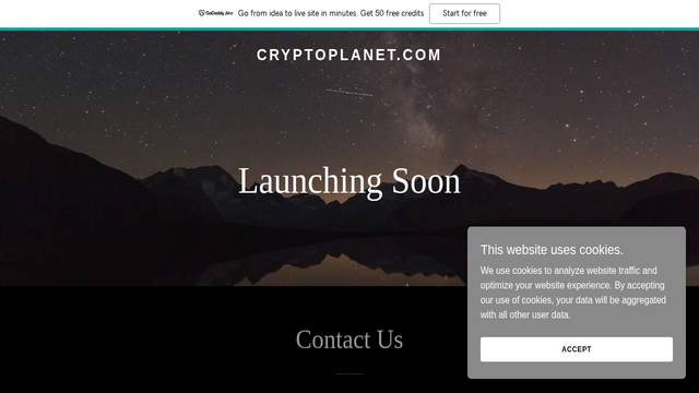 CryptoPlanet casino screenshot